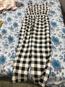 Checkered Jumpsuit