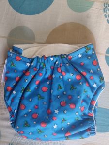 Cloth Diapers For Babies Reusable 2 Nos
