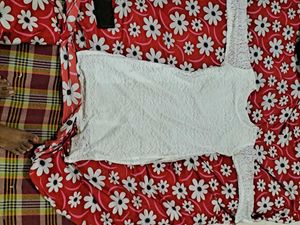 Lace Trim Top