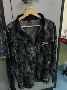 Camouflage Print Jacket