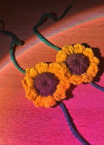 Cute Crochet Sunflowers