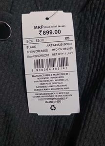 Chic Black Button-Down Dress