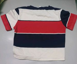 Striped Crop Top