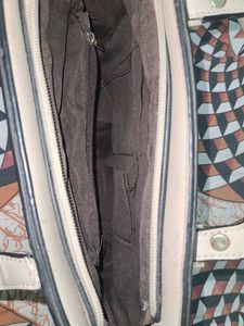 ZARA Embroidered HandBag