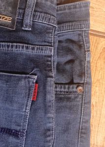 Dark Blue Denim Jeans