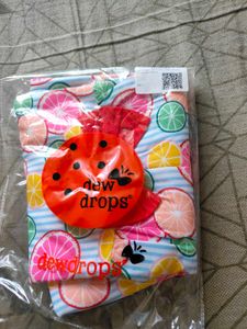 Cute Citrus Print Dress Set
