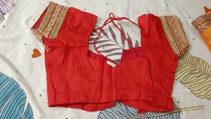 Elegant Embroidered Saree