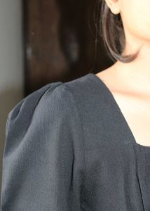 Chic Black Long Sleeve Top