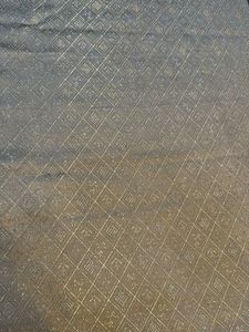 Elegant Black &amp; Gold Brocade Fabric