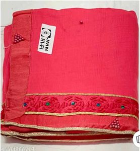 Elegant Pink Saree