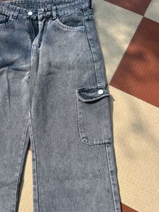 Cargo Wide Leg Jean