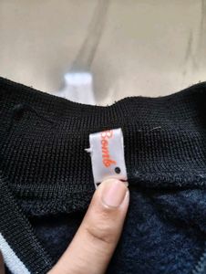 Black and white Bomber jacket