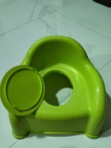 Green Kids Potty Chair