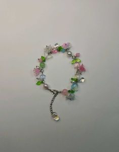 Unique Handmade Glass Beads Bracelet