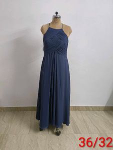 Navy Blue Maxi Dress