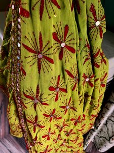 Beautiful Full Length Fulkari Dupatta