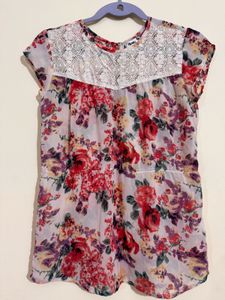 Floral Lace Top