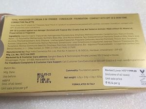 Myglamm Total Makeover FF Cream Pallete