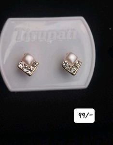 Pearl Stud Earrings