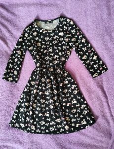 NEW Korean Floral Girly Dress