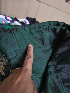 Bottle Green Lehnga Set