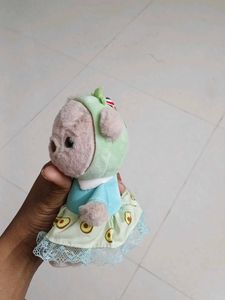 Avocado Bear Plush Keychain