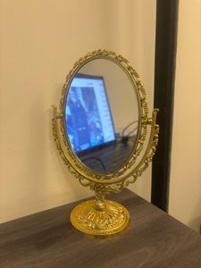 Ornate Gold Vanity Mirror