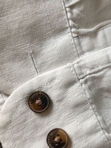 White Linen Redtape Short Kurta Cum Shirt