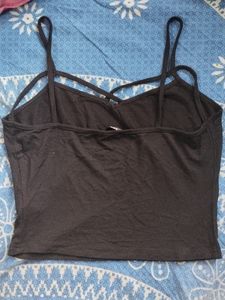 Shein Black Crop Top
