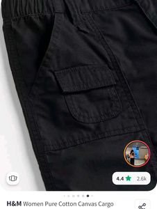 H&M Cotton Cargo Pants