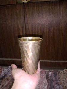 2 Bronze Glasses