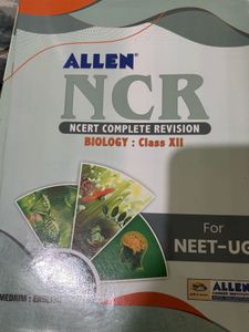ALLEN NCERT Biology NCR