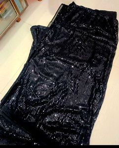 Sparkling Black Net Saree