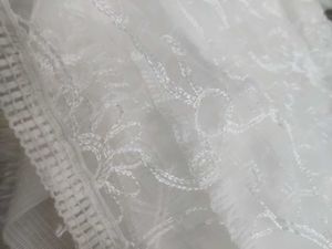 SLEEVELESS SHRUG AND DUPPATA