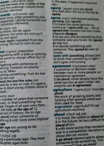 CAMBRIDGE ENGLISH DICTIONARY