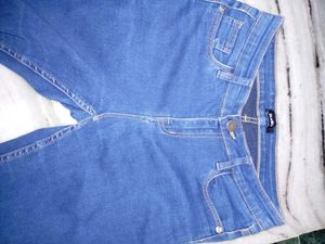 Dark Blue Denim Jeans