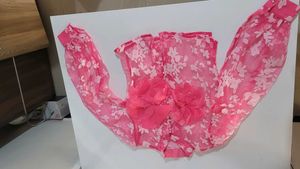 Pink Flora Shirt Top
