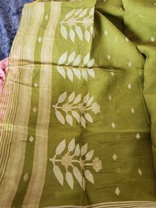 Pure Cotton Jamdani Saree from Kolkata