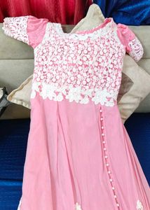 Pink Lace Dress