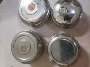 4 Stainless Steel Tiffins