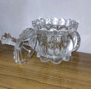 Glass Bowl(with Lid) (transparent)