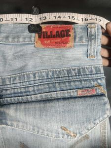 Light Wash Denim Jeans