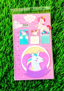 Unicorn Sticky Note (4pc- 1 Set )