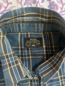 Spykar Originals, XL Checkered Shirt for Men
