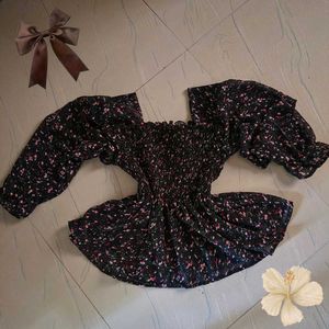 Floral Print Top