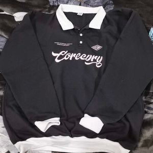 Coreecury Long Sleeve Polo Shirt