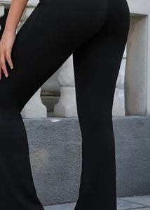 Black Flare Yoga Pants