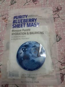 Eunyul Purity Blueberry Sheet Mask