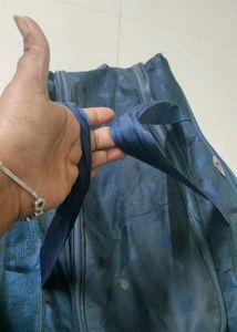 Blue Travel Duffel Bag