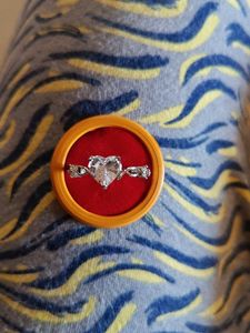 Silver Plated Anti Tarnish Stainless Steel Heart T